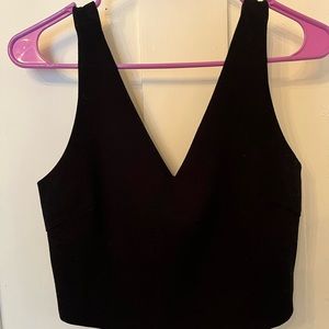 Free people crop tank size xs cute cross back like new
